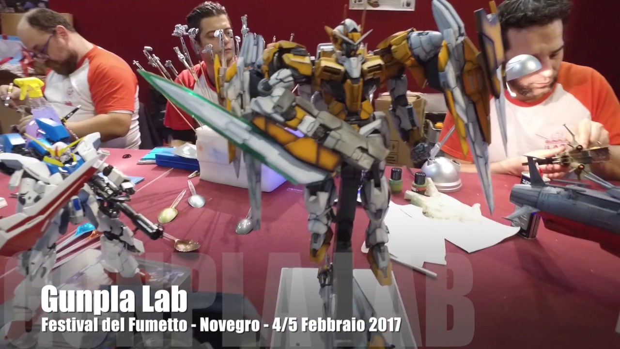 Gunpla Lab a Novegro 4-5 febbraio 2017
