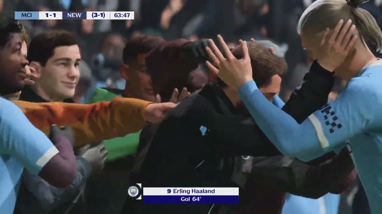 EA SPORTS FC 26 MANCHESTER City vs newcastle modo autentico nivel ultimate