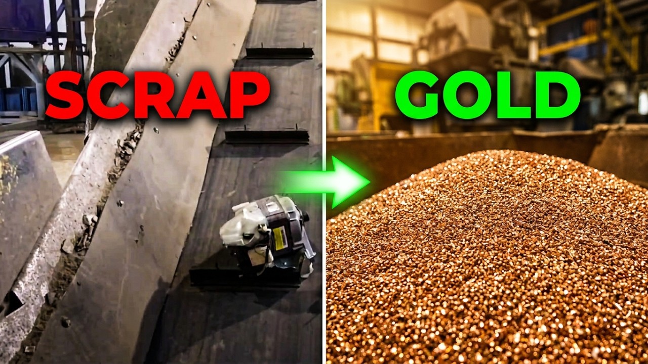 Electric Motor & Meatball Scrap Recycling | High-Yield Copper Recovery by ERS