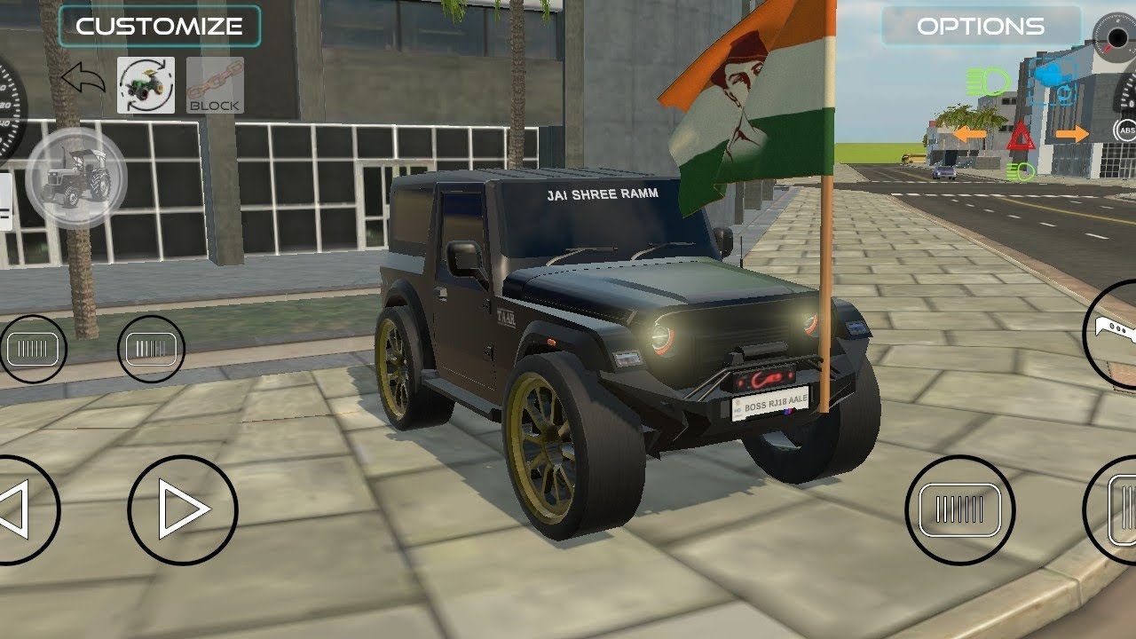 Fully modified Thar se khatarnak stunts #subscribe #mahaindrathar #viralvideo #gaming #thar #gaming 