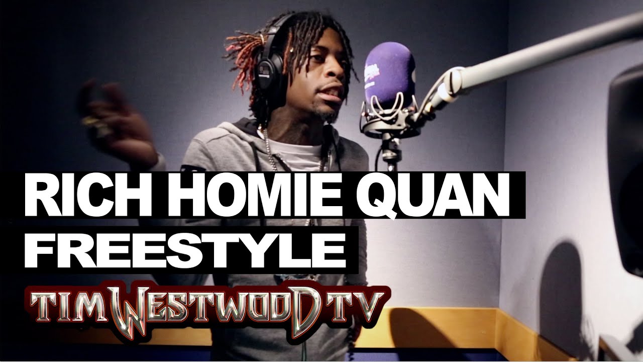 Rich Homie Quan freestyles over Bryson Tiller, Gucci, 2Pac & Nas - Westwood