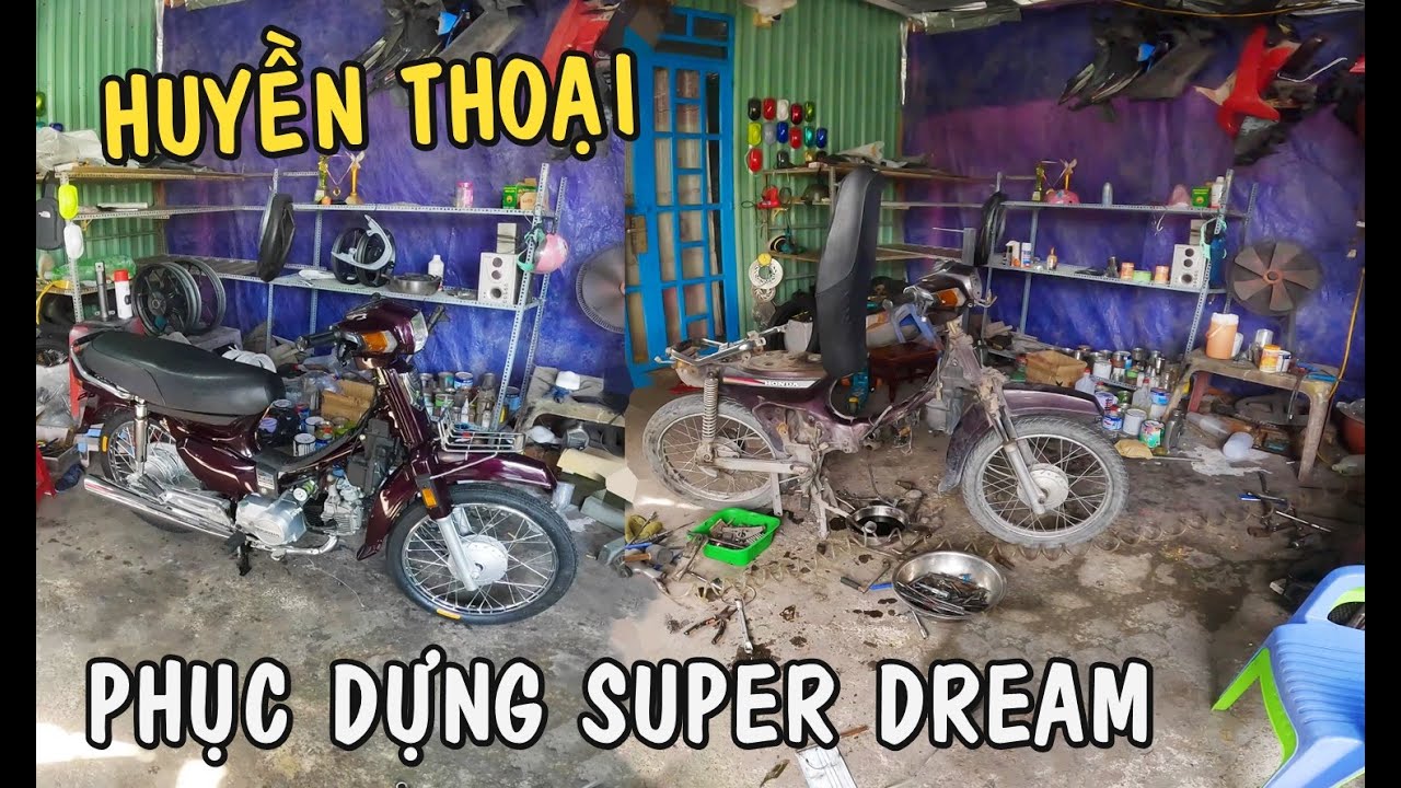 Thiện Red phục dựng Super Dream - Món quà ý nghĩa dành cho một Huyền Thoại