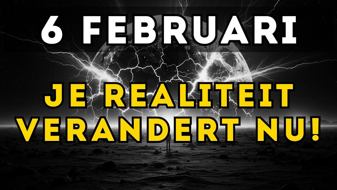 Als je DIT voelt op 6 FEBRUARI... Verandert je REALITEIT VOORGOED!