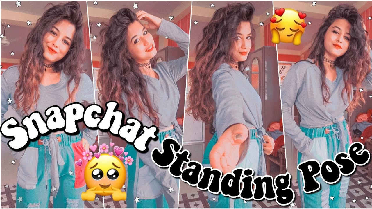 Snapchat Cute Standing Poses | Snapchat Photo Poses | Selfie poses for girls | Snapchat | Photo pose