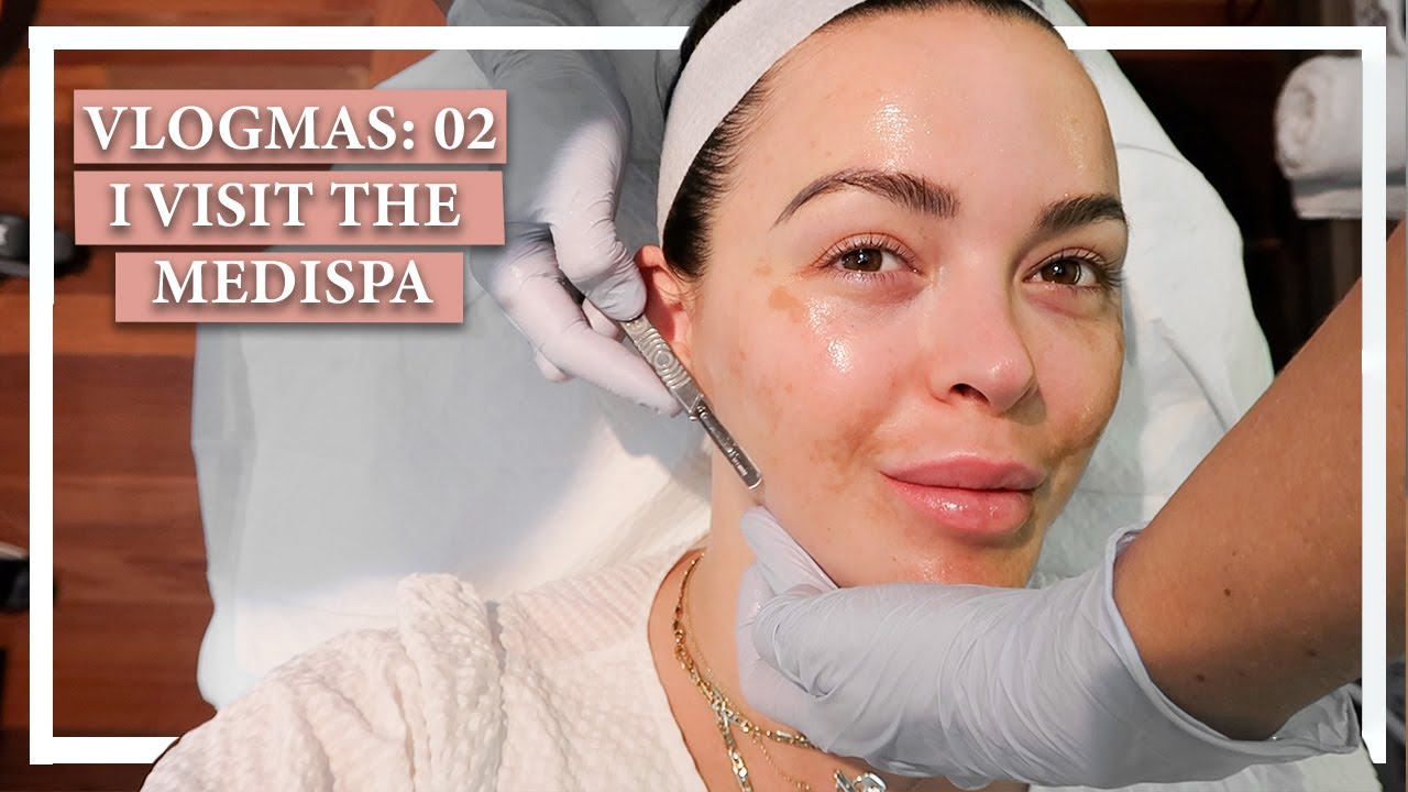 VLOGMAS DAY 2: COME TO THE MEDISPA WITH ME.