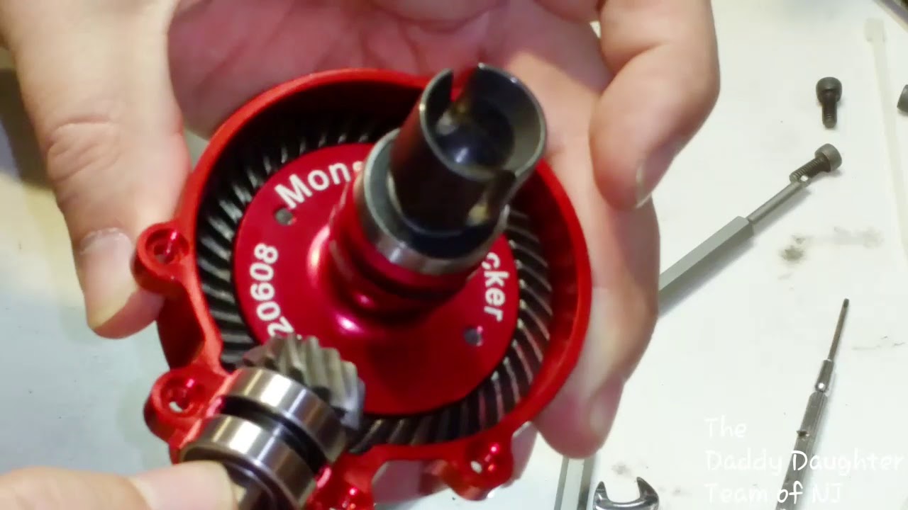 Kayla's LOSI DBXL Overhaul PT.3 FID Differential, MONSTER LOCKER and Fast Eddies Sealed Bearings!