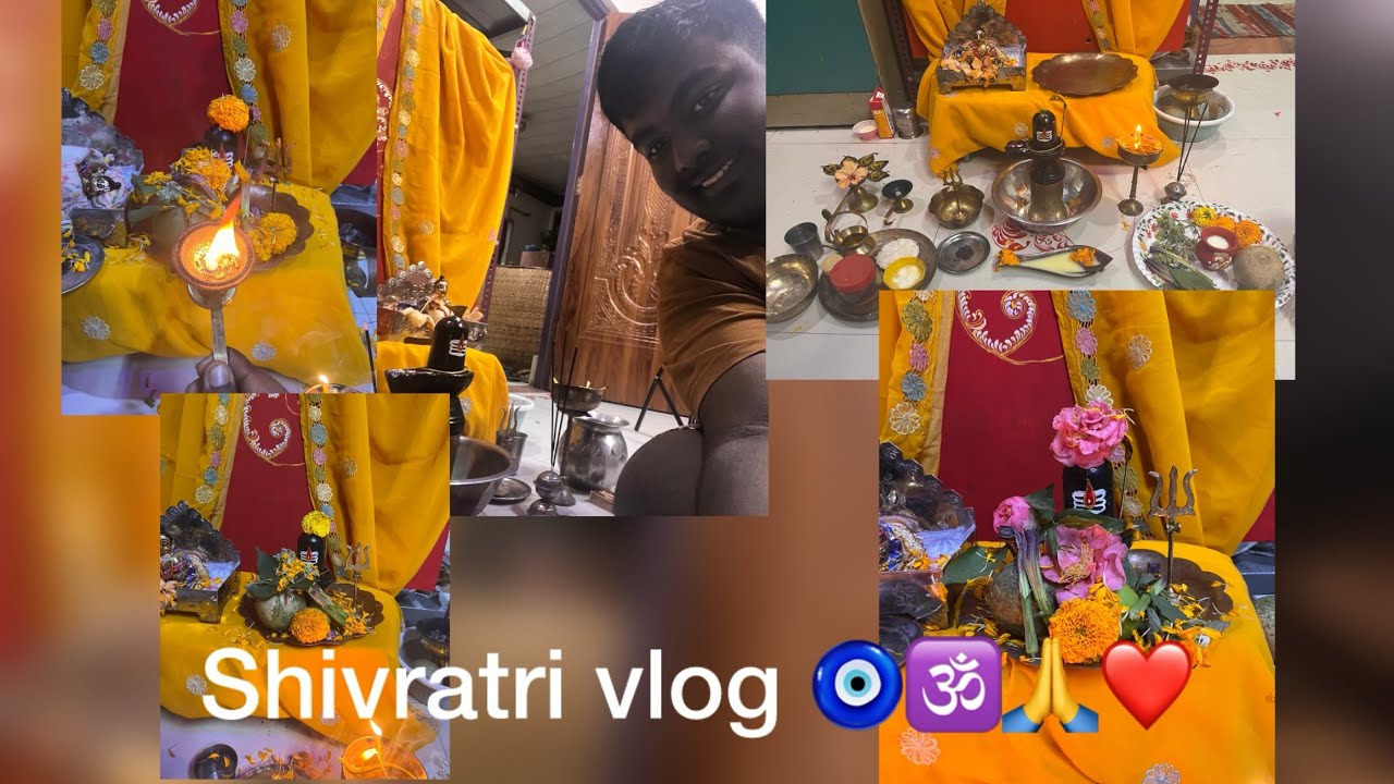 Maha Shivratri￼. Vlog Har Har Mahadev. #poja ￼#vlog #like 