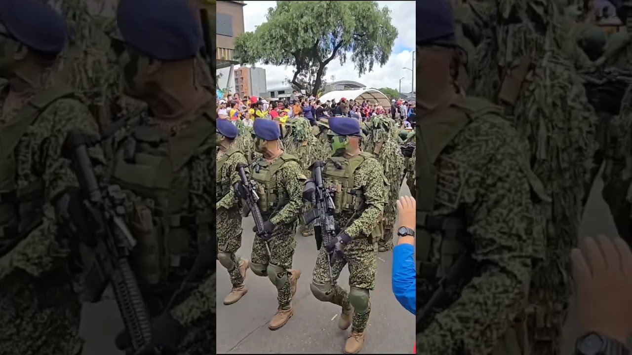 Maquina de Guerra, Estoy preparado para el trato fuerte, Desfile Militar fuerzas armadas de Colombia