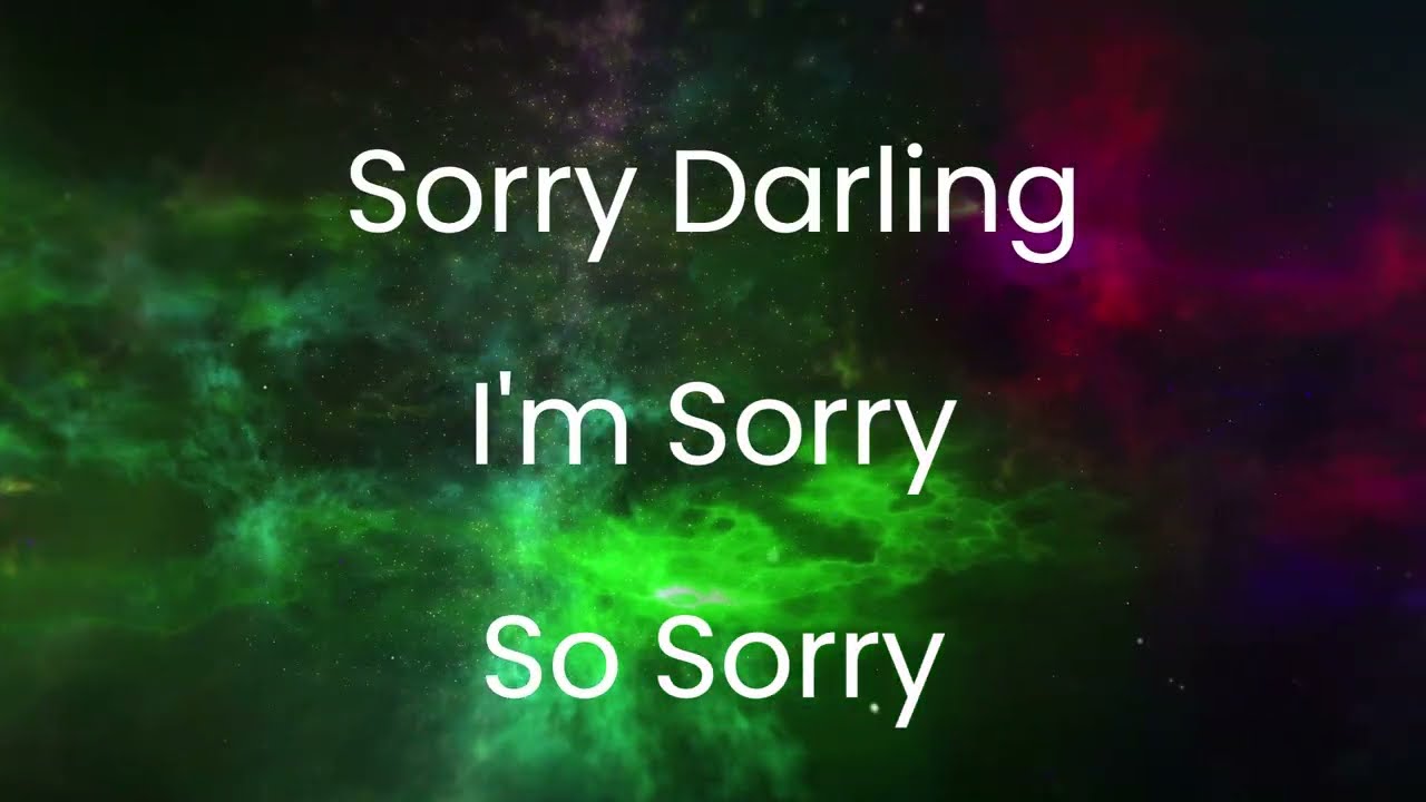 RAOUL DENIS JR feat. SHOOMY & GILBERT BAILLY - Sorry Darling Lyrics video!