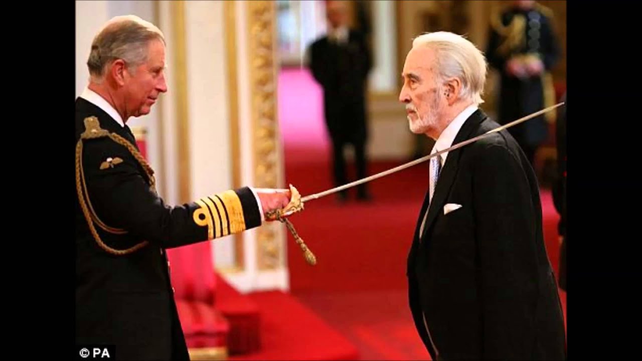 The Old Walking Song - Christopher Lee