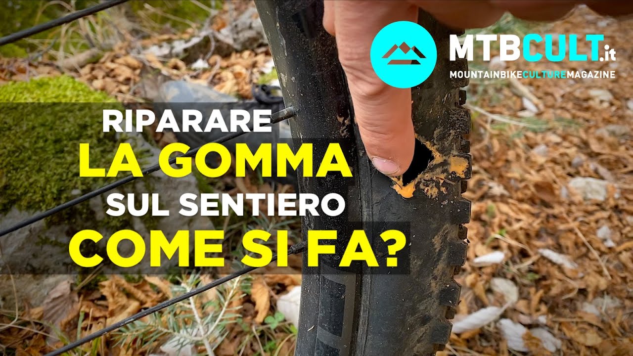 Come riparare al volo una gomma tagliata?