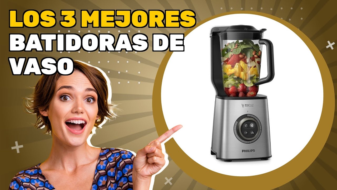 Los 3 mejores batidoras de vaso 2026: comparación y reseña rápida