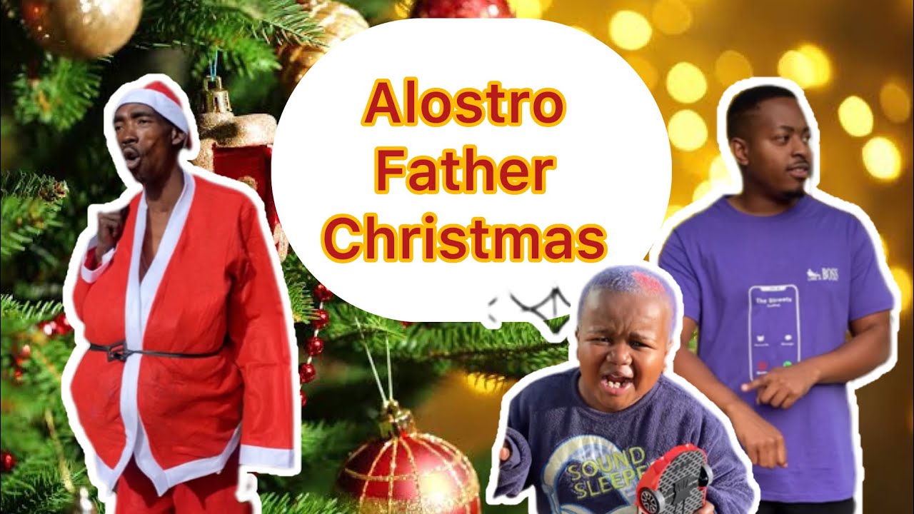 When Alostro Father Christmas delivered a present Bhuti Omdala doesn’t like | HILARIOUS 😂