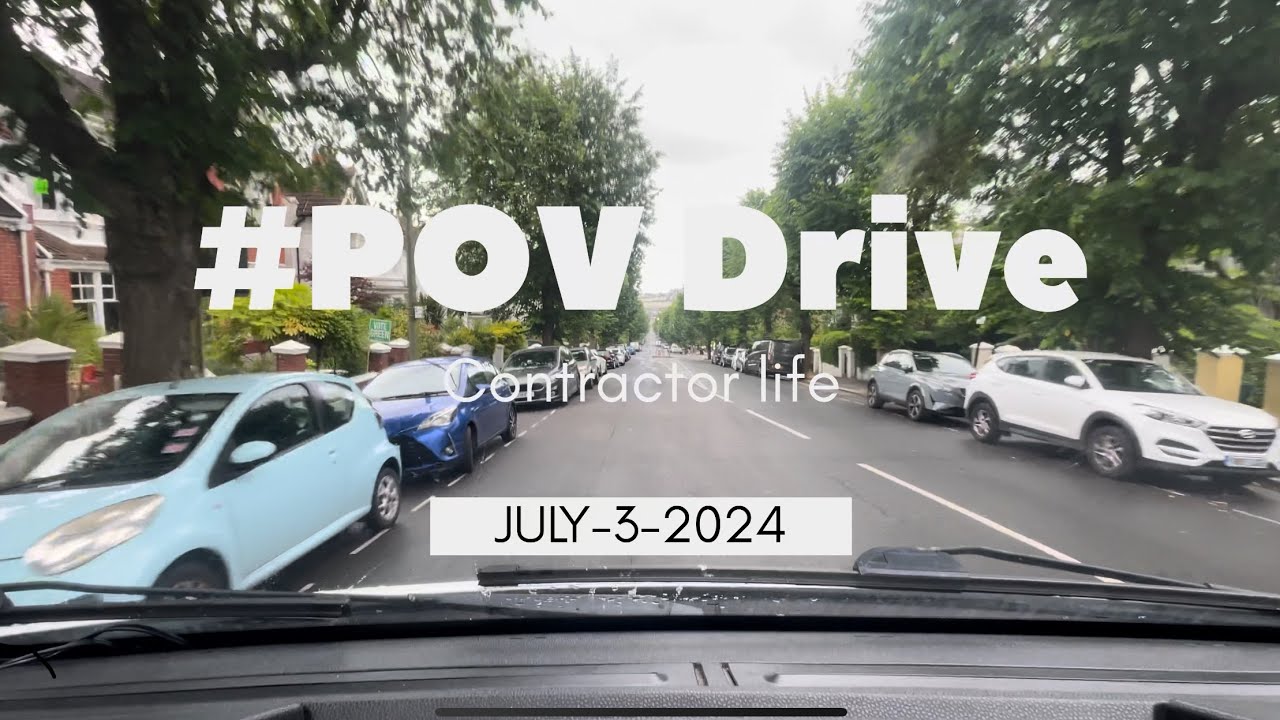 4K POV | Contractor's Transit Van Journey from Brighton to Hove #4KPOV #TransitVan #ContractorLife