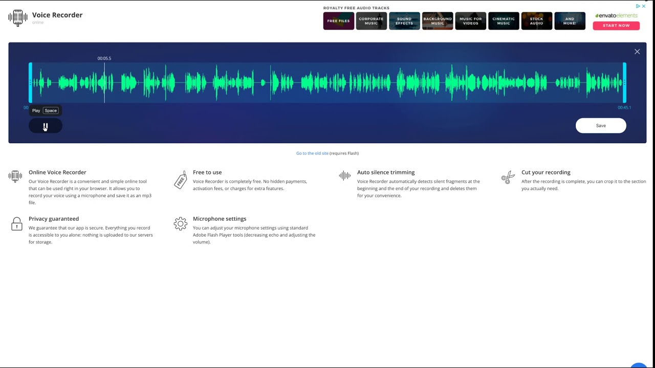 Online Voice Recorder Tutorial