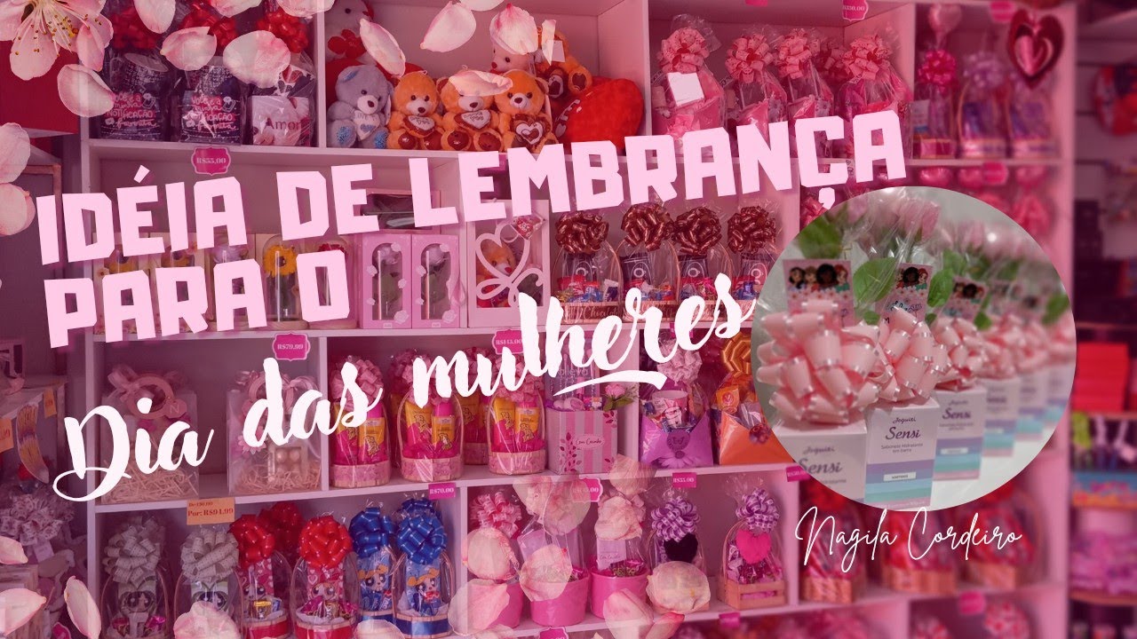 LEMBRANÇA PARA DIA DA MULHER 💕