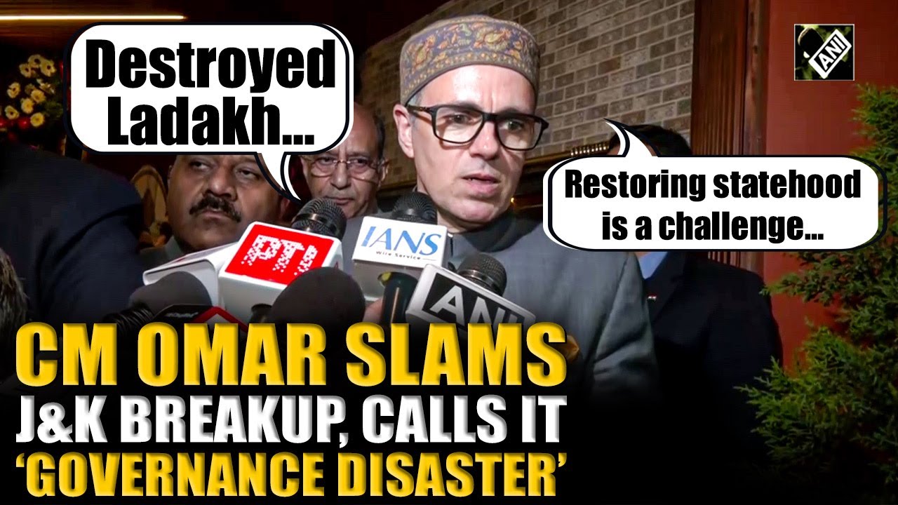 &lsquo;They couldn't handle Ladakh&rsquo;: CM Omar slams J&K split, questions claims of statehood to Jammu