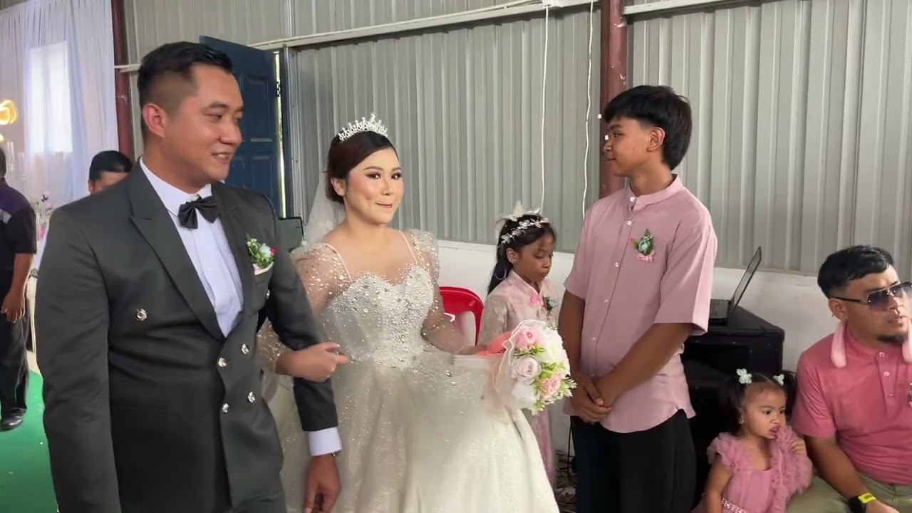 Perkahwinan adik lelaki di kampung Ulu Muanad, Beluran, Sabah