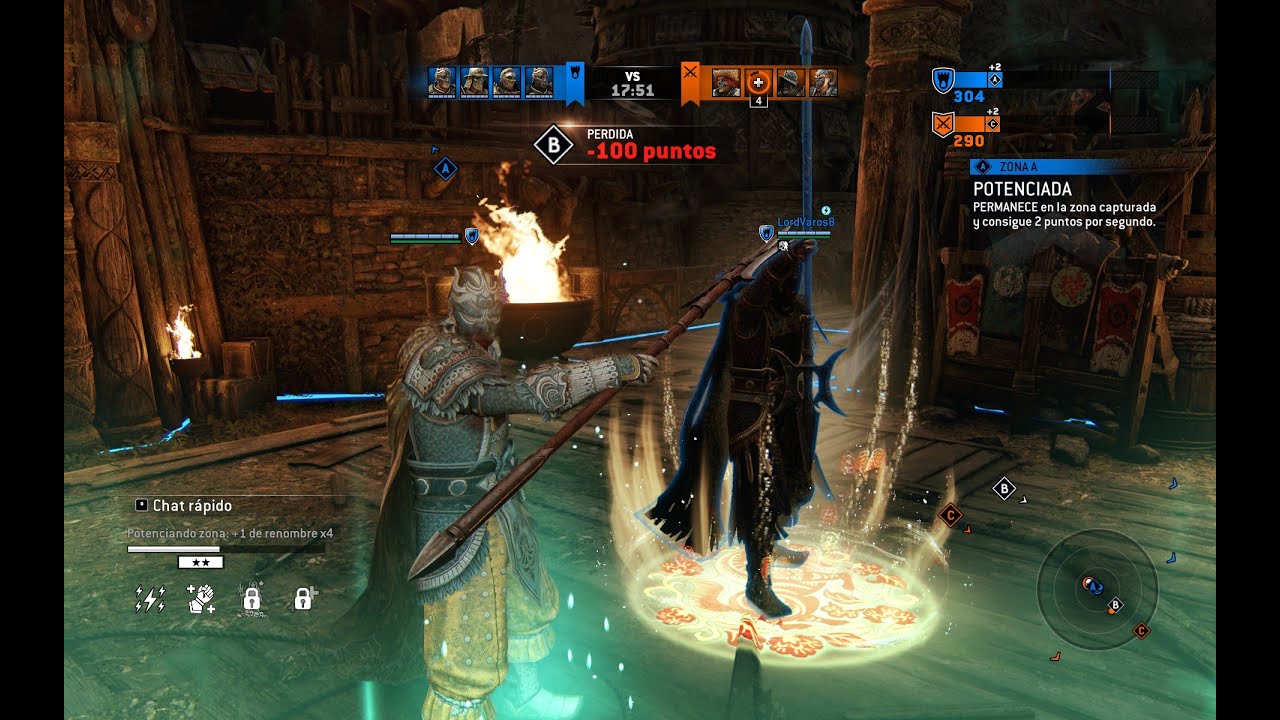 Probando a Juren For Honor