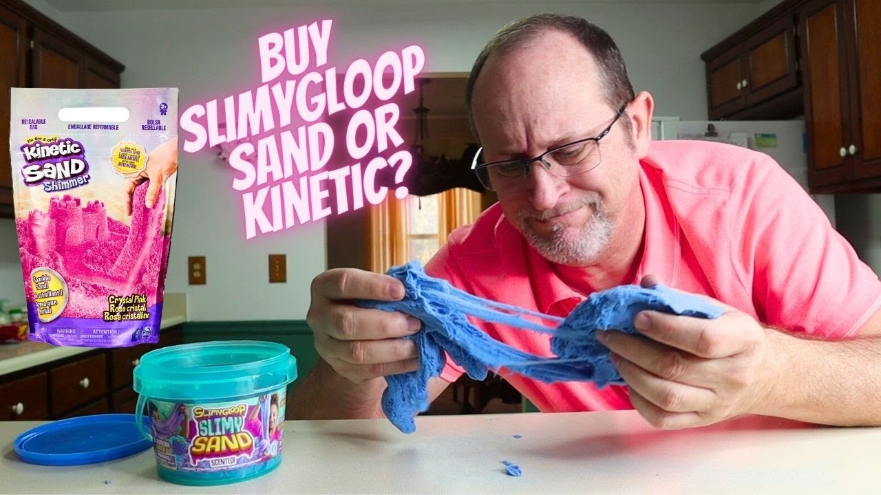 Slimy Gloop Sand should you Buy Or Buy Kinetic Sand Review