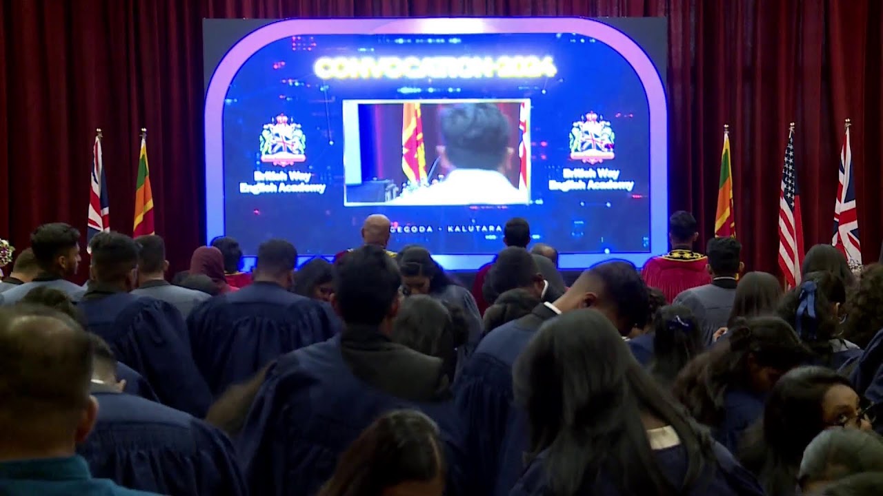 🔴LIVE: British Way English Academy Convocation Ceremony 2024 in Nugegoda and Kalutara