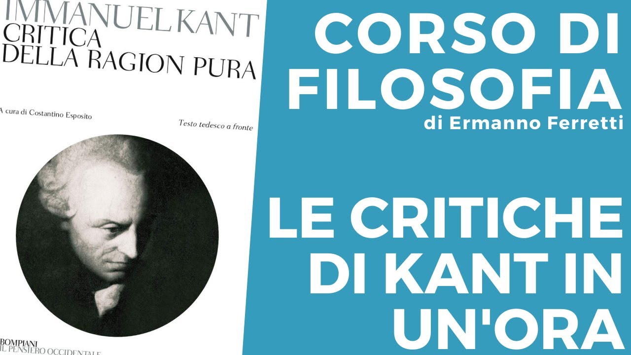 Tutto Kant (le tre Critiche) in un'ora