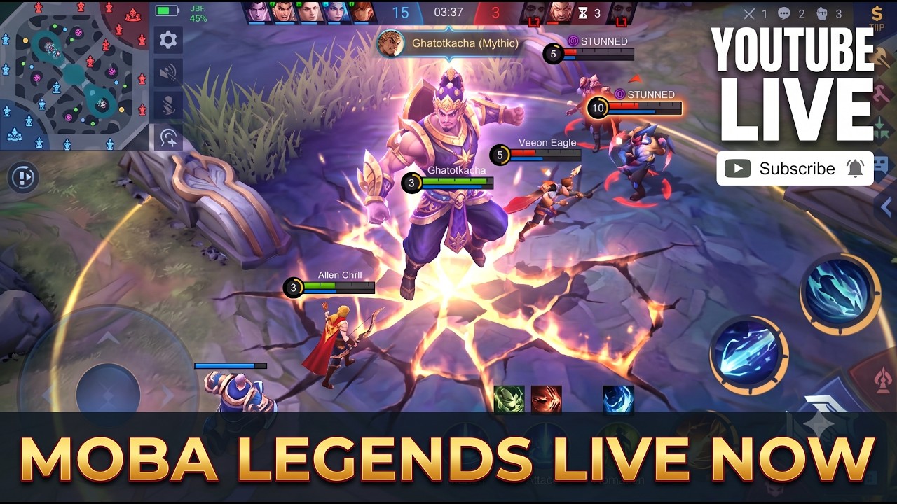 Moba Legends 5v5 | Live | Testing stream