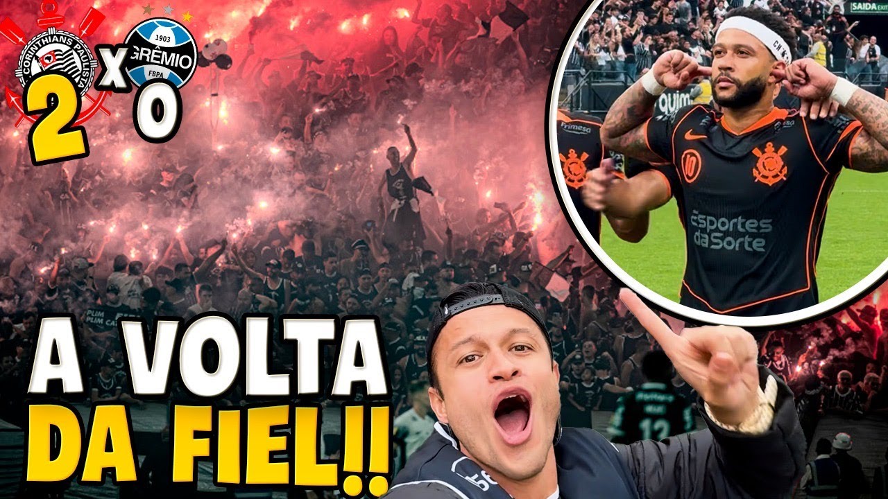 A GAVIÕES DA FIEL ESTÁ DE VOLTA! FESTA ABSURDA E VITÓRIA DO CORINTHIANS!