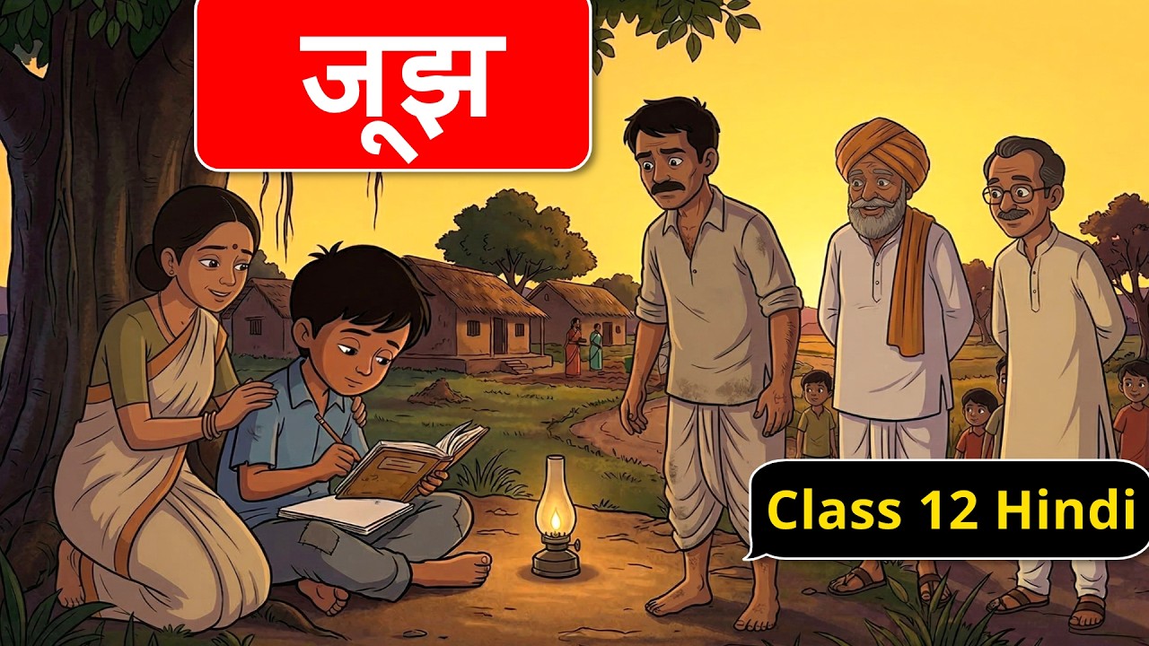 Jujh class 12 hindi animation | जूझ class 12th hindi summary