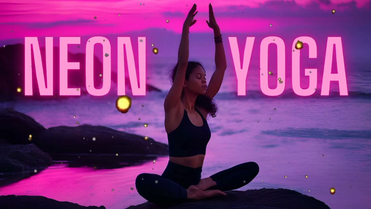 Neon Yoga: Meditation Vibes Soothing Chillout & Ambient Music for Mindful Relaxation 🌞🧘&zwj;♀️🎶