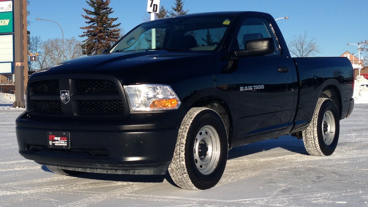 Where can I buy a cheap used truck in Winnipeg, MB? 2012 Ram 1500 ST from Ride Time