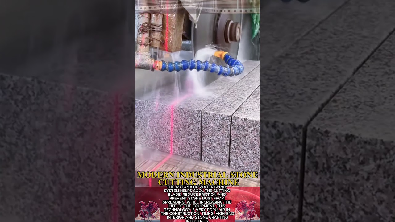 Industrial stone cutting machine || Technology