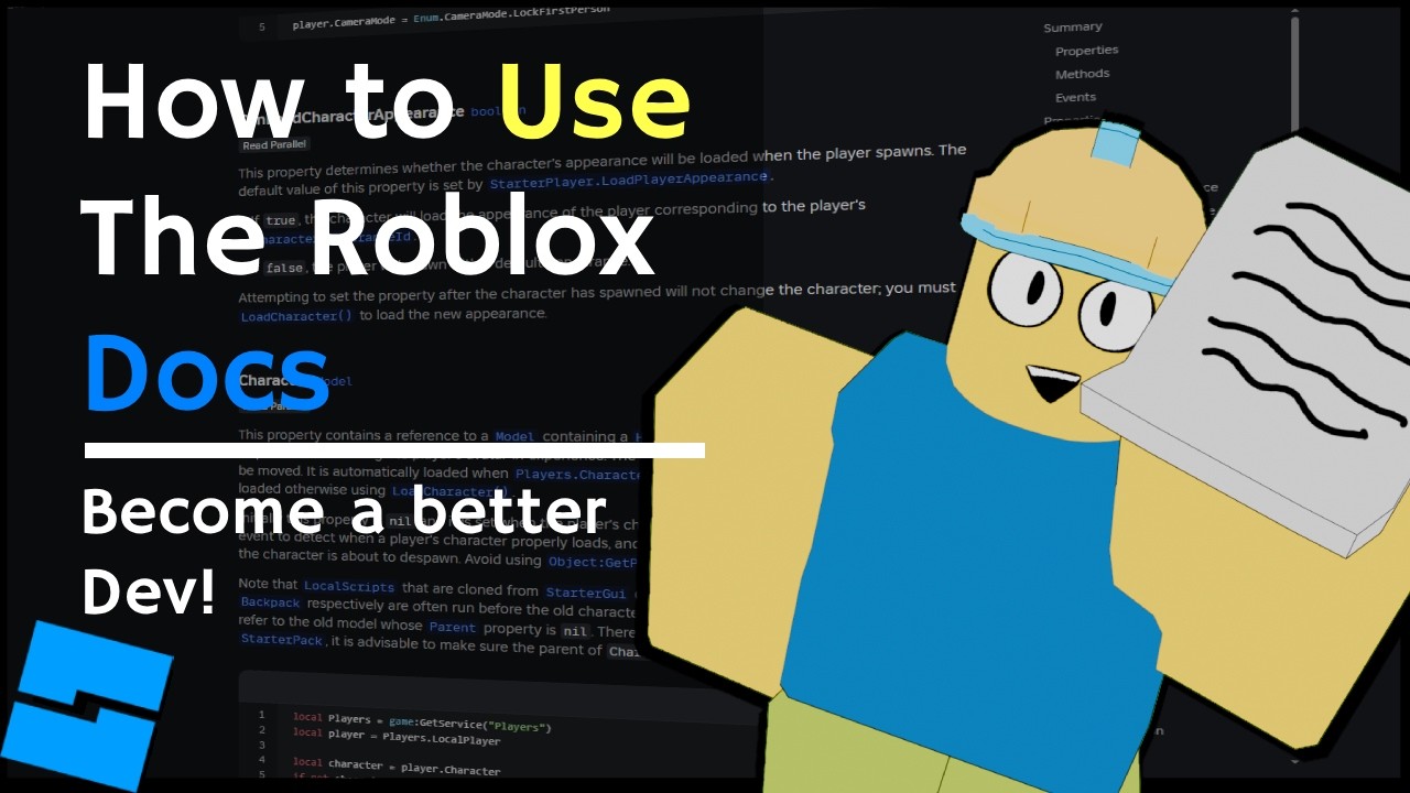 Как ИСПОЛЬЗОВАТЬ документацию Roblox для изучения скриптинга (Как научиться ей пользоваться)