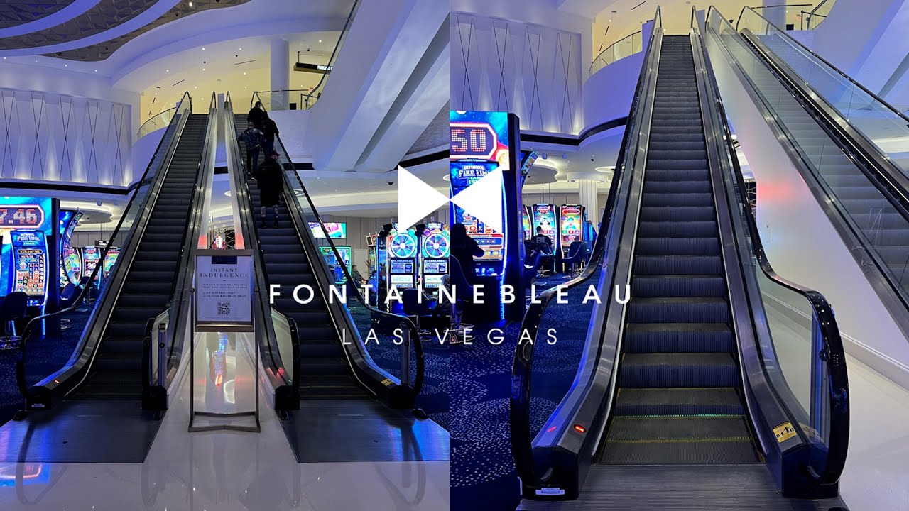 ThyssenKrupp Double-File Escalators - Fontainebleau Resort - Las Vegas, NV