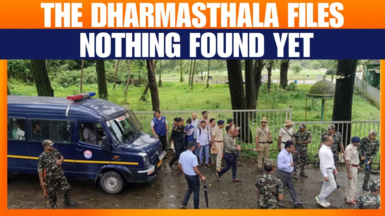No Human Remains Found at Dharmasthala Dig Site | SIT Suspends Search Till Monday | News9