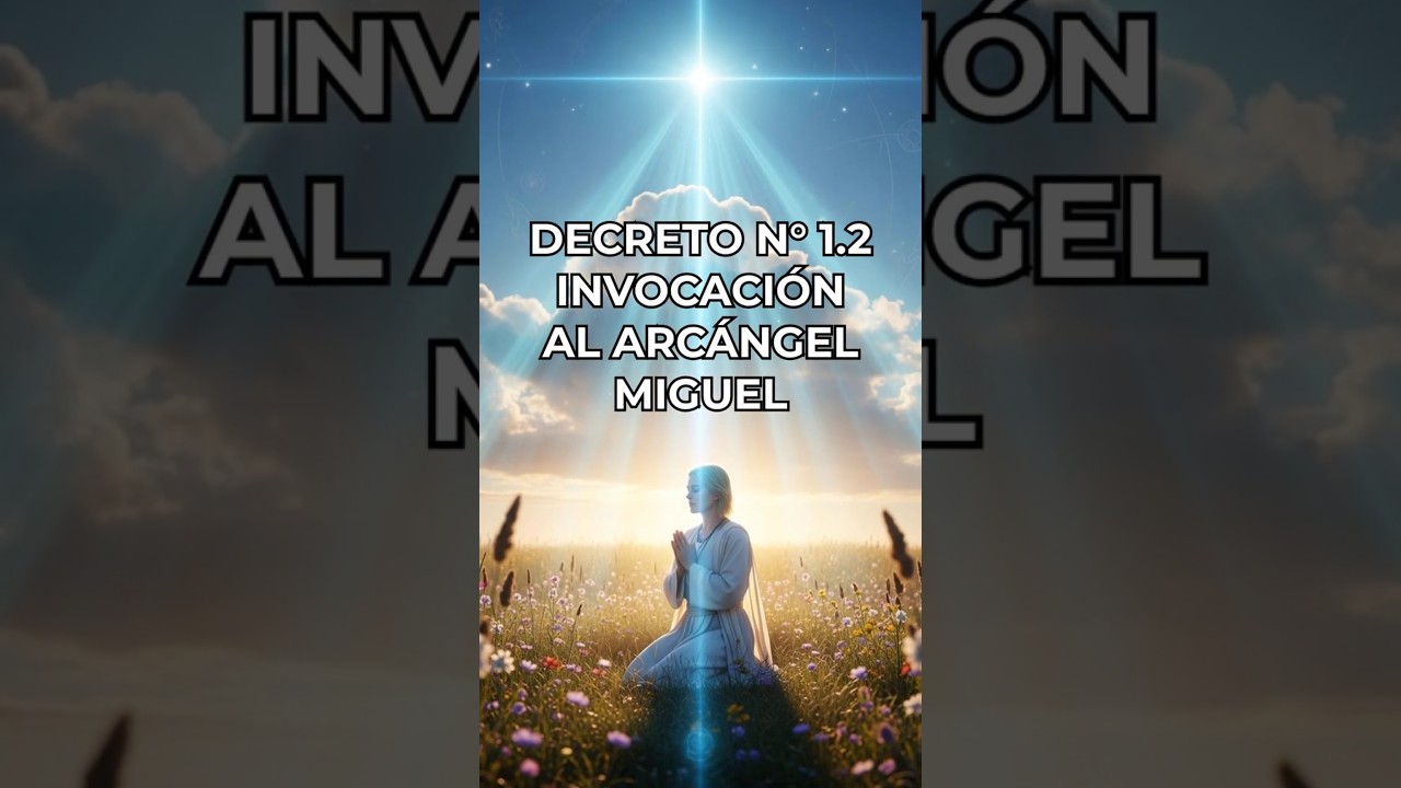 INVOCA al ARC&Aacute;NGEL MIGUEL: &iexcl;Protecci&oacute;n INMEDIATA! (Poderoso Decreto)