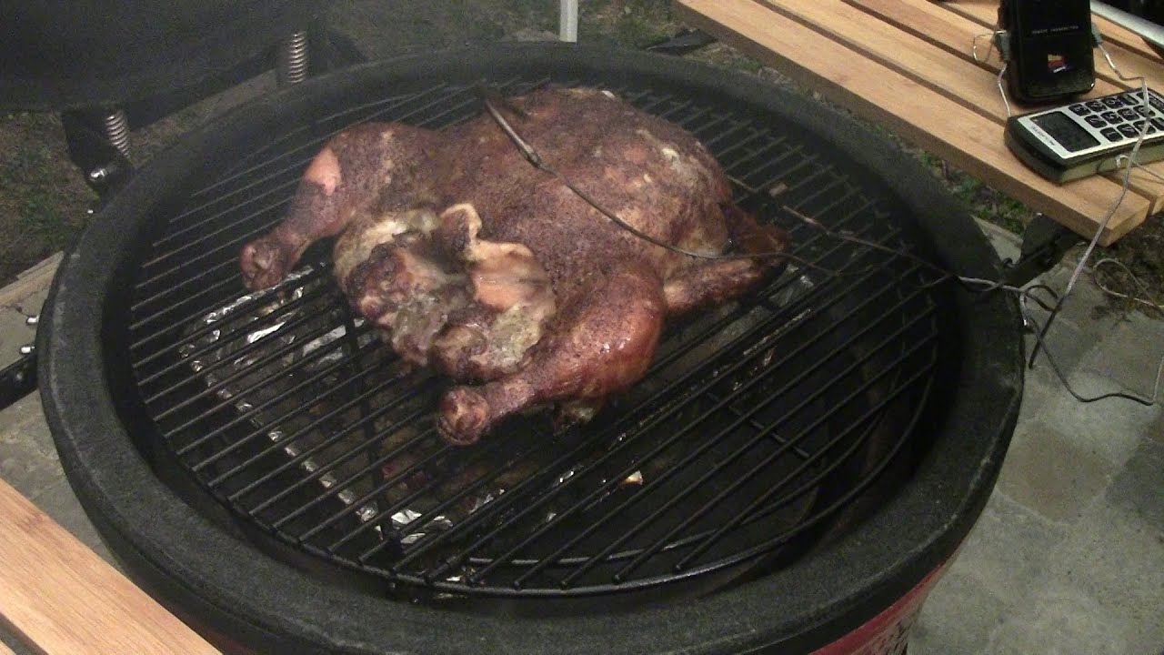 Kamado Joe Review Part 4: Whole Roasted Chicken