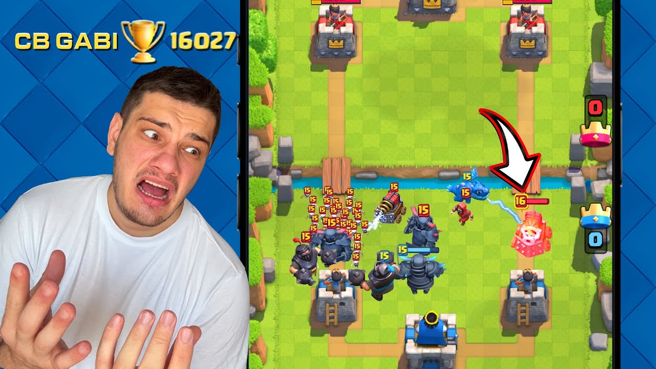 AM DAT DE LV 16 PE Clash Royale 🤯