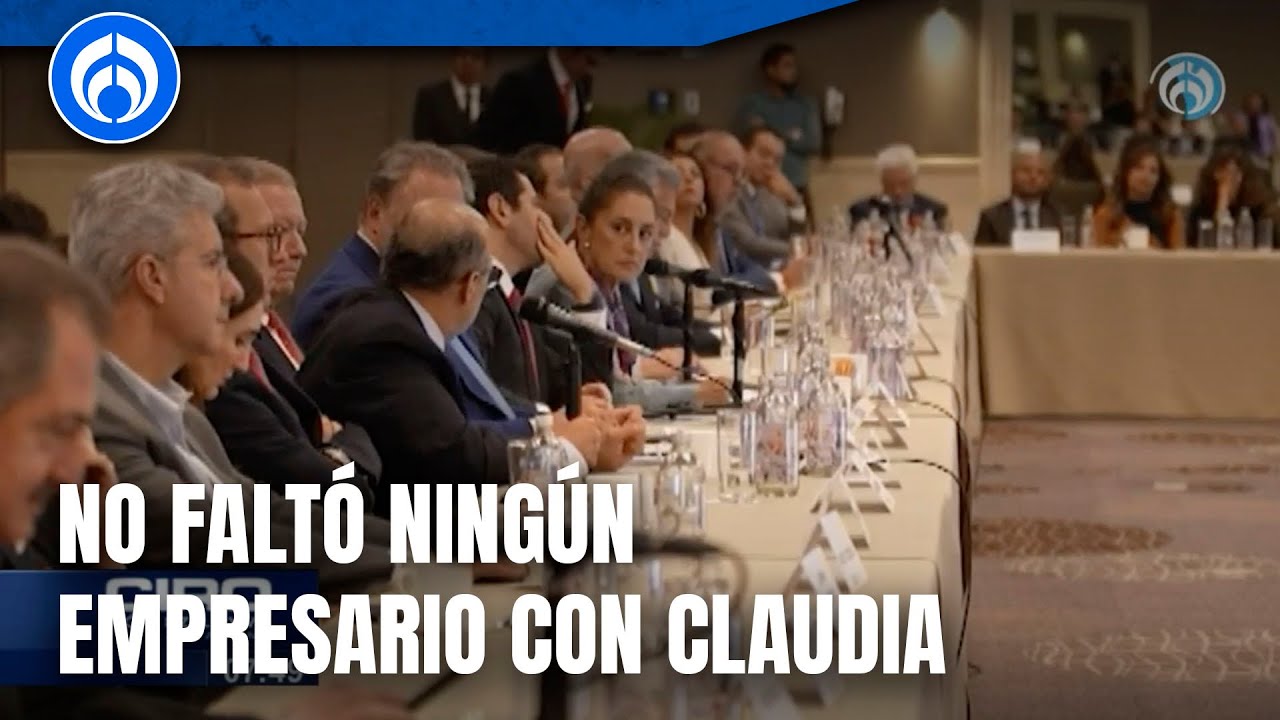 Empresarios reciben a Claudia Sheinbaum; destacan energías limpias y movilidad