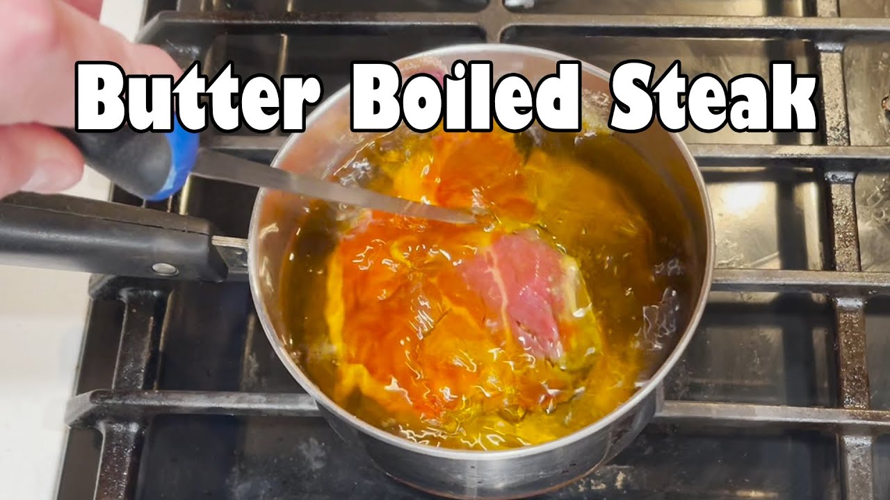 Steak Boiled in Clarified Butter