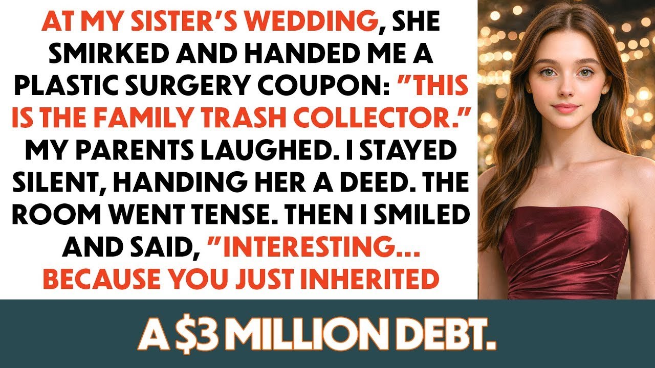 At My Sister’s Wedding, She Smirked And Introduced Me To Her Guests: “This Is The Family Trash...