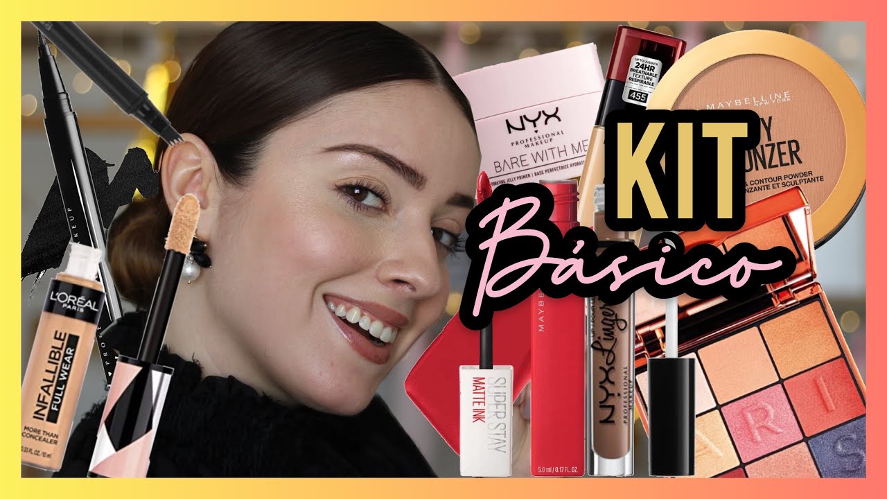 KIT BÁSICO DE MAQUILLAJE CON PRODUCTOS DE FARMACIA /GAMA MEDIA | MONILLACA
