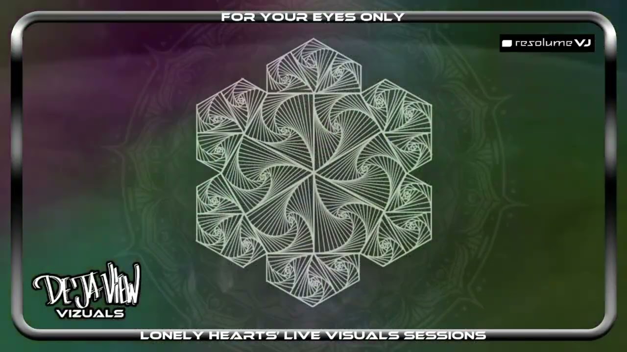 VJ Visuals mix - The Archangel - Analog vs. Metaphor DNB 02