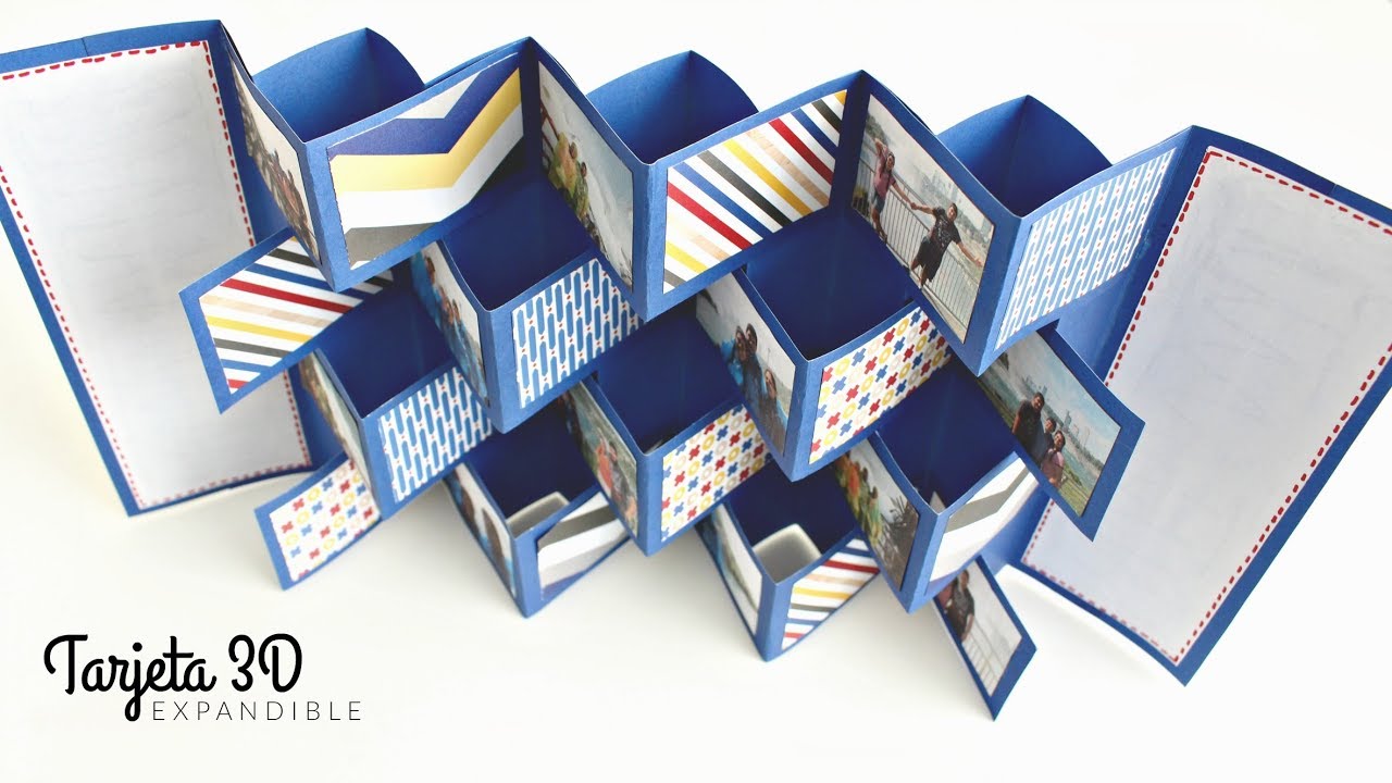 Carta / Tarjeta 3D Expandible | Fácil y Bonita