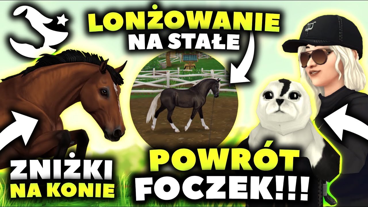 FOCZKI JUŻ w GRZE! 🤗 + KOD i SPOILER! ✨ LONŻA na STAŁE! 🐎 || Star Stable Aktualizacja [SSO NEWS]