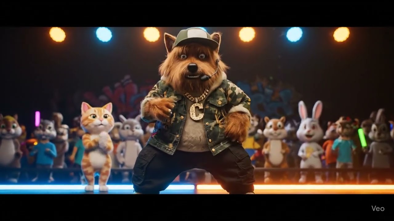 The ultimate rap showdown: claws vs paws
