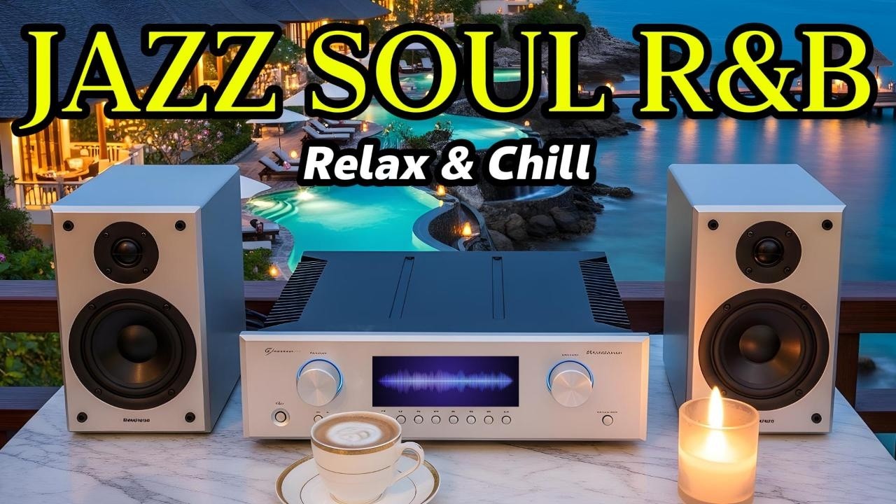Smooth Jazz x Soulful R&B – Relaxing Lounge Music for Work, Study & Calm Evenings 🔴 LIVE