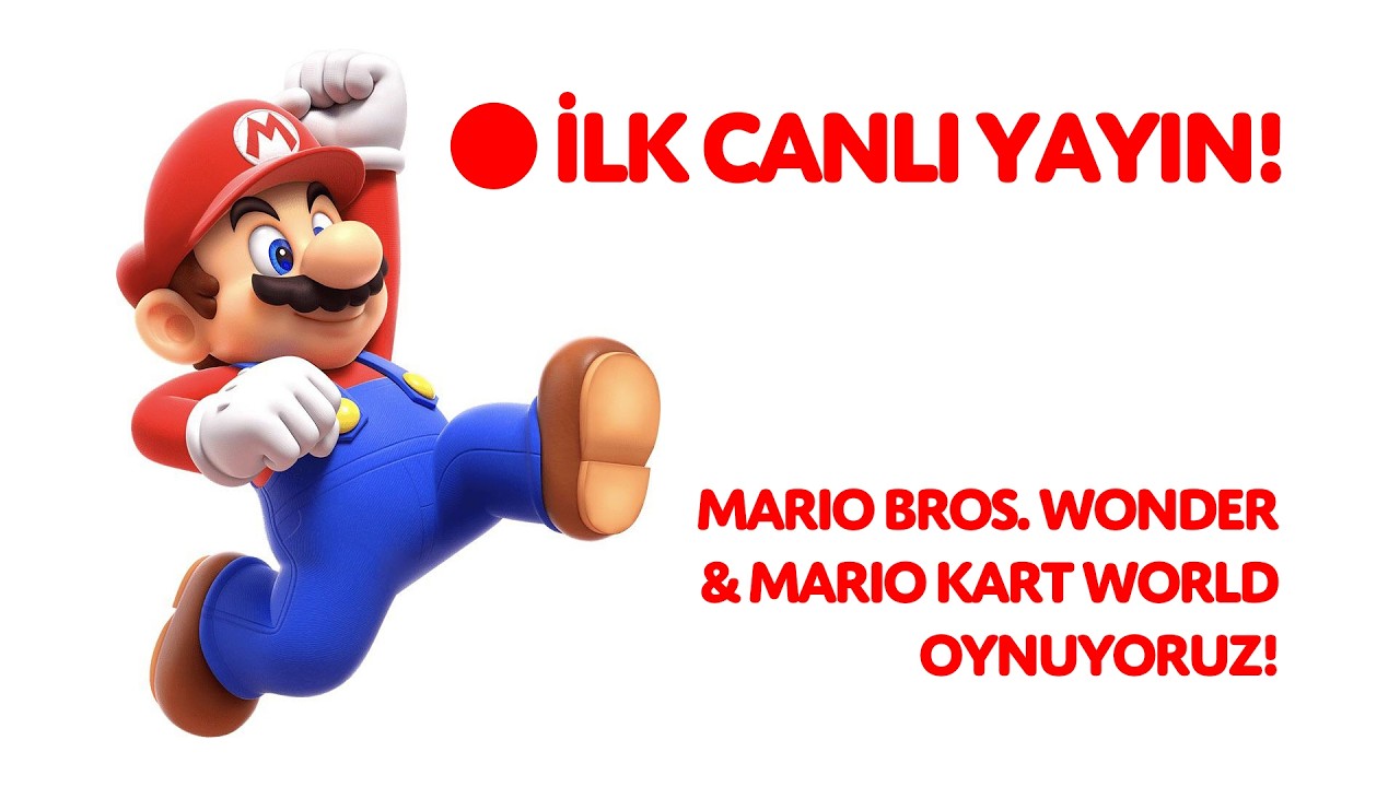🔴 CANLI / Nintendo Switch 2 ile Canlı Yayın Denemesi