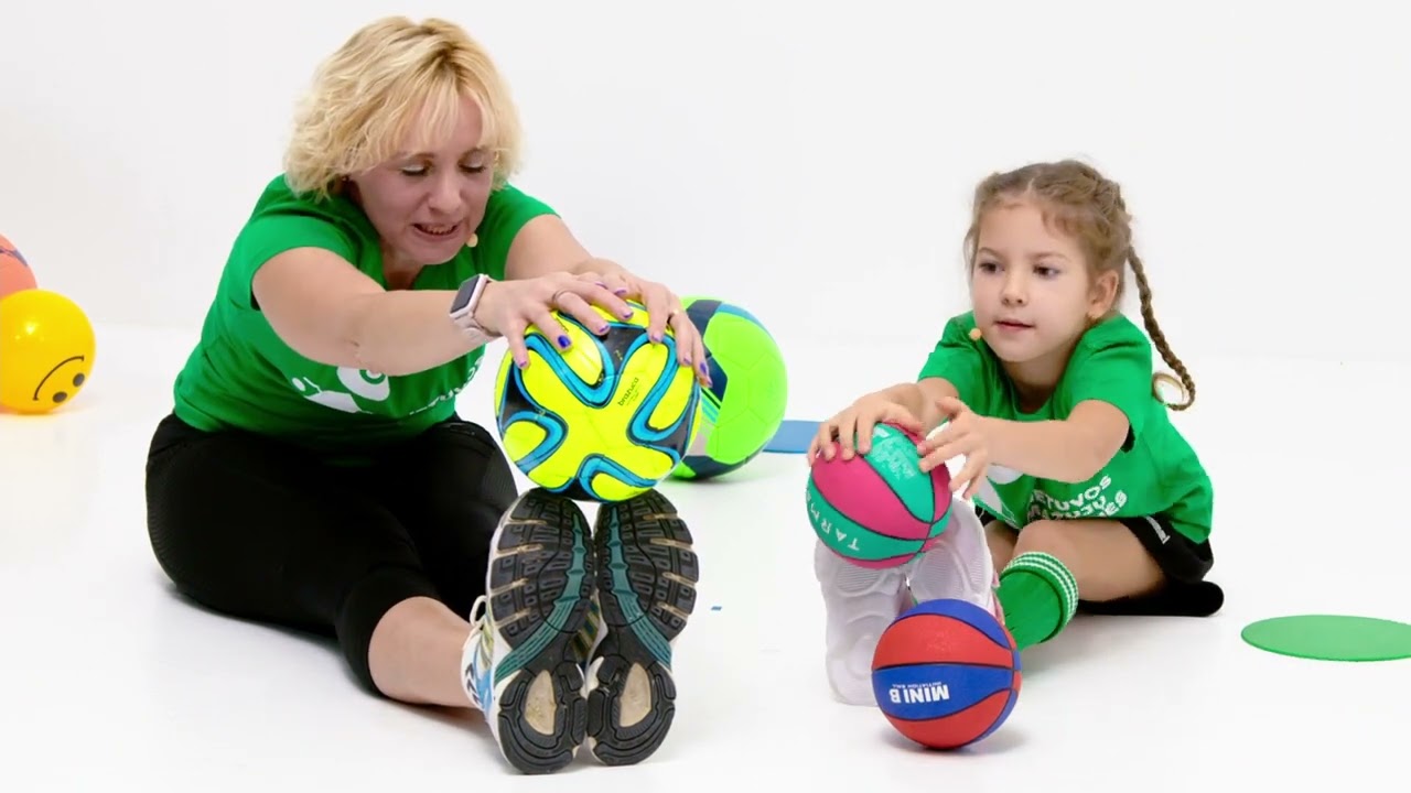 I etapas. Ketvirta pamoka. Sportuojame su kamuoliais