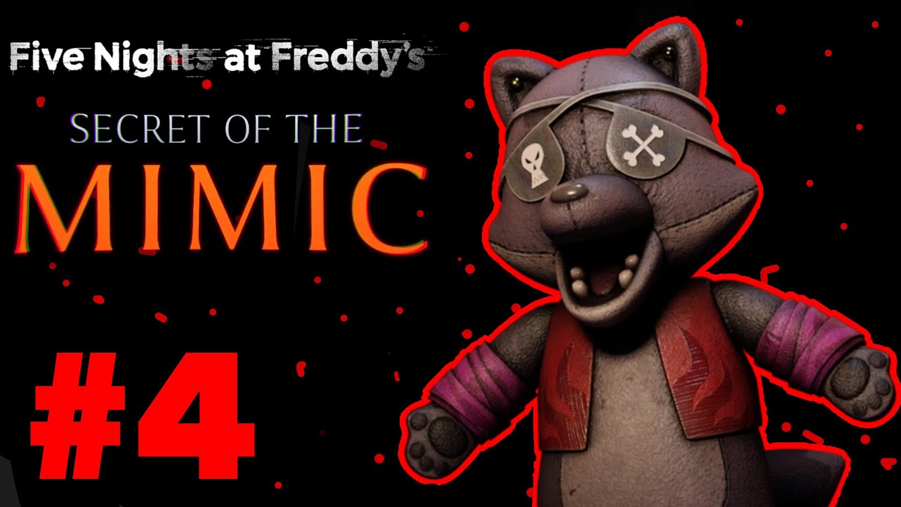 МЫ СНОВА В РОЛИ ПИРАТОВ! | Five Nights at Freddy’s: Секрет Мимика [Часть 4]